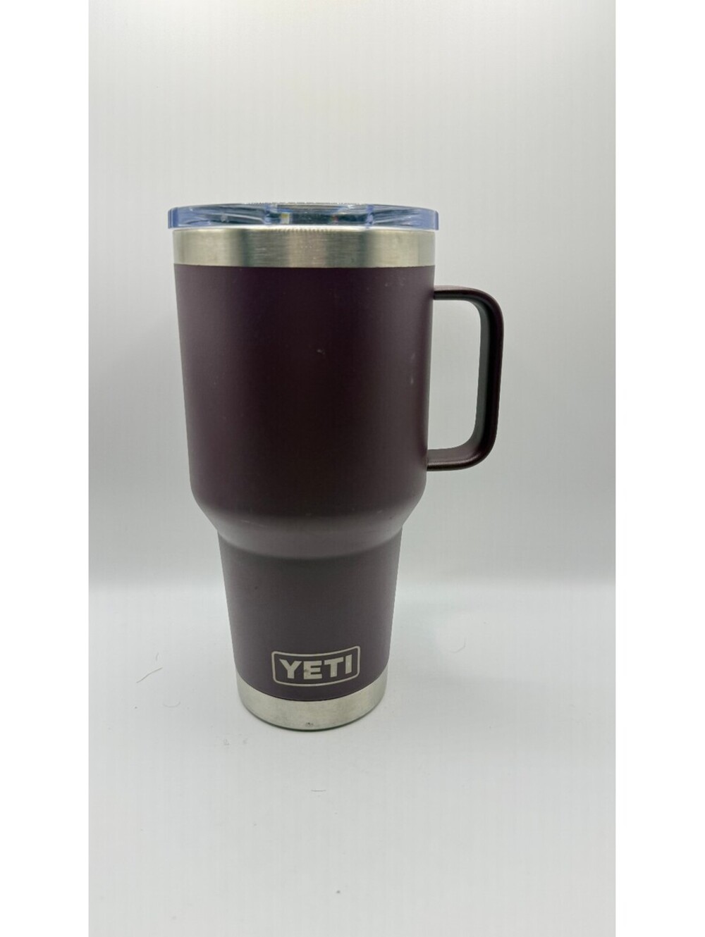 YETI Rambler Travel Mug with Handle and Clear Lid 30oz